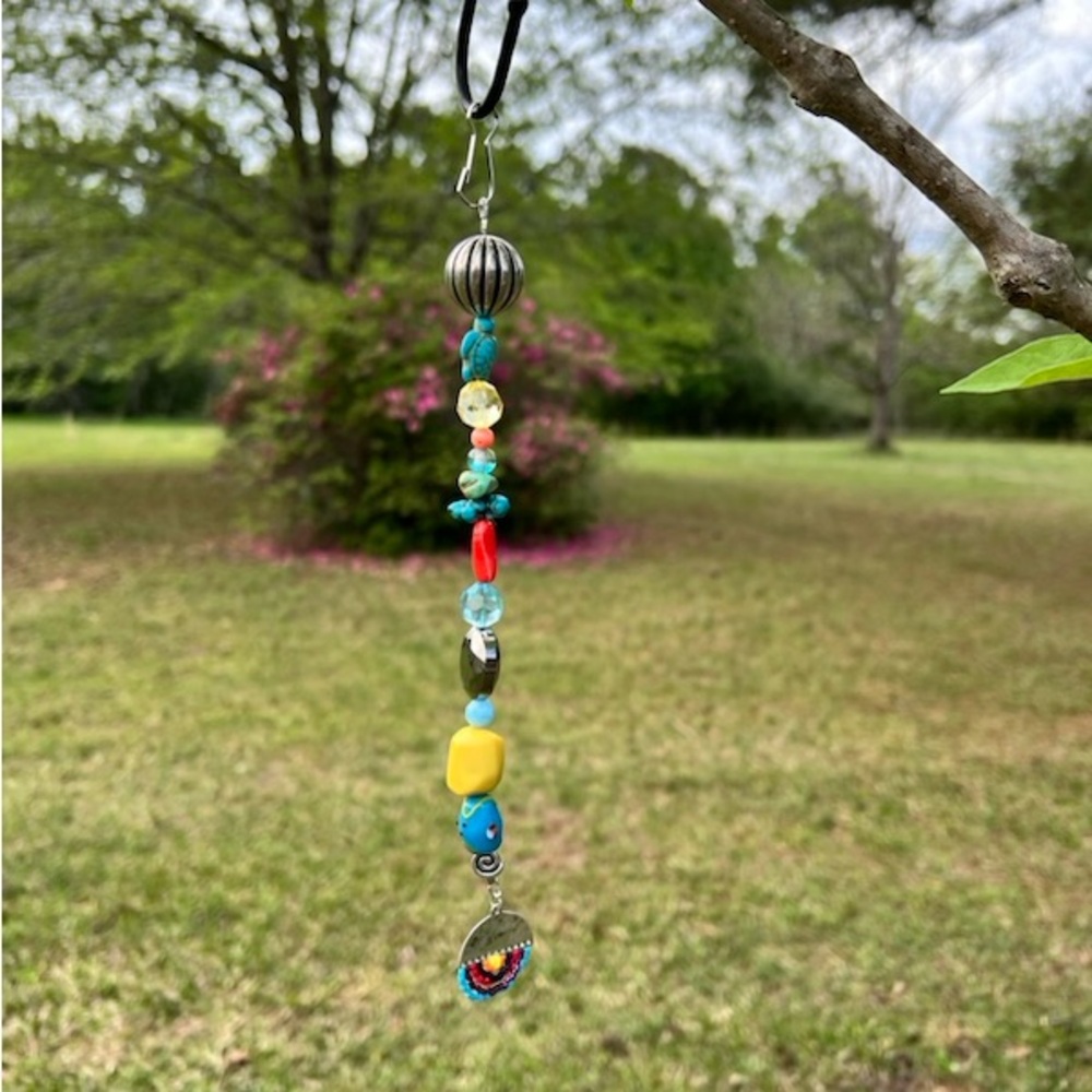 Colorful Beaded Suncatcher
